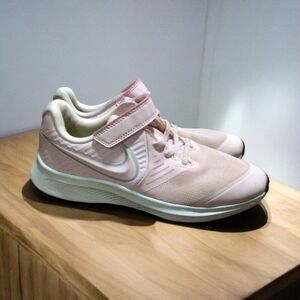 Nike Star Runner 2 Shoes Youth Sz 3 Pink White Athletic Trainers